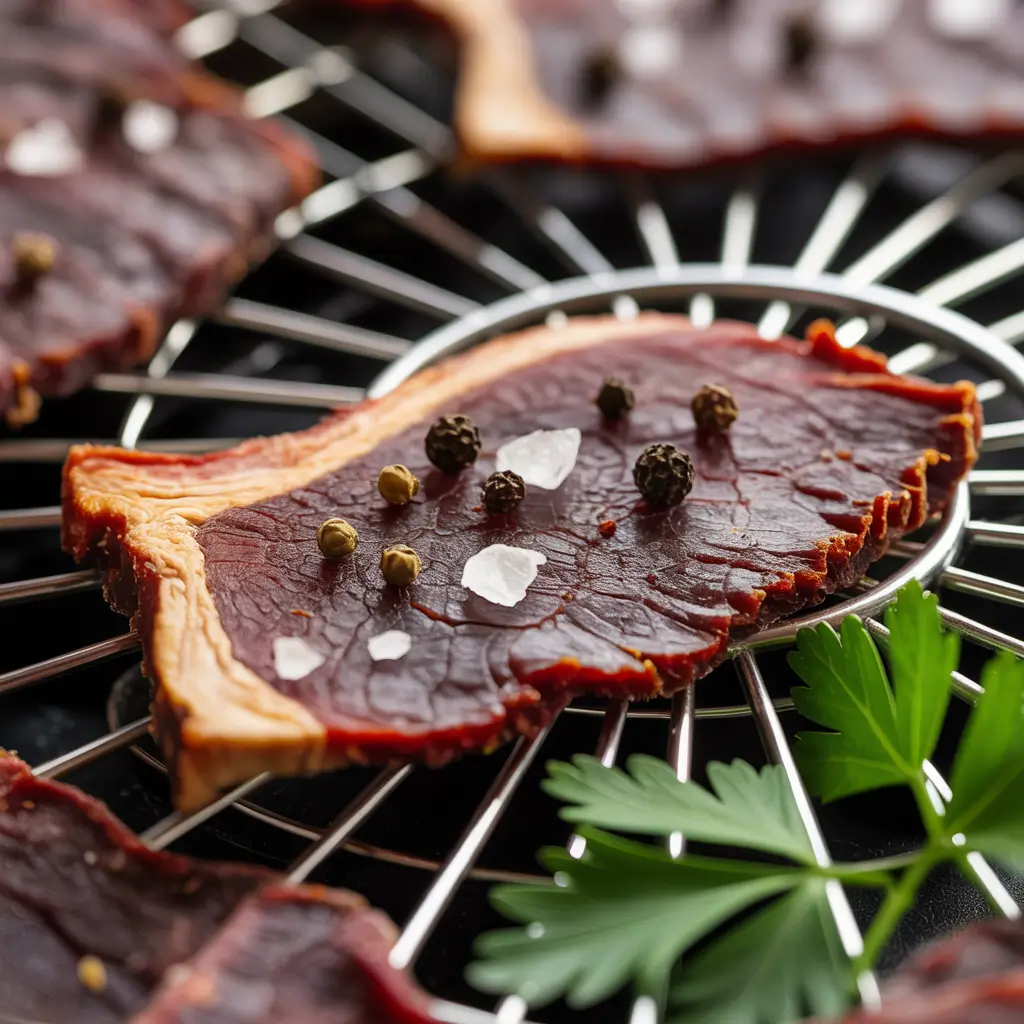 Dehydrated beef slice from Carnivore Snax