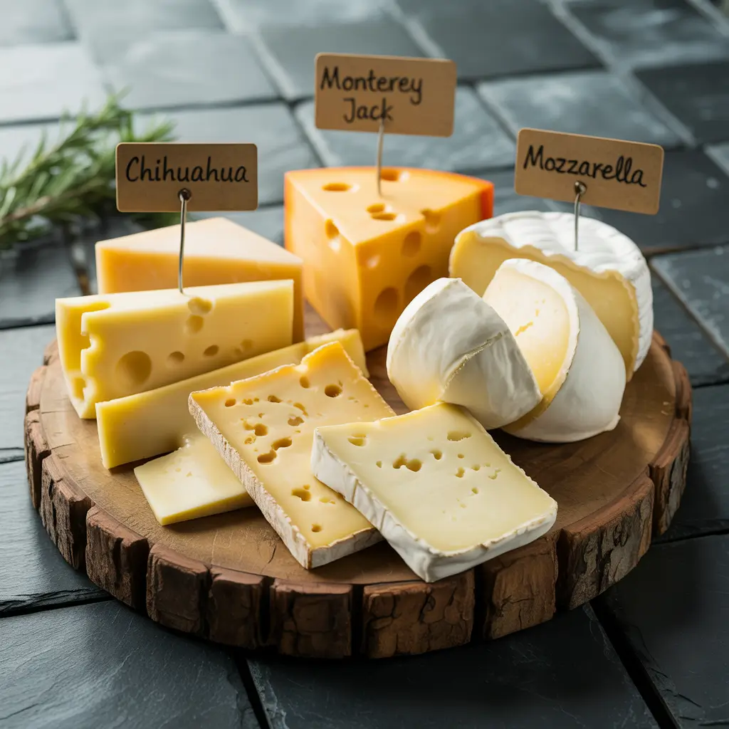 Chihuahua cheese vs mozzarella and Monterey Jack