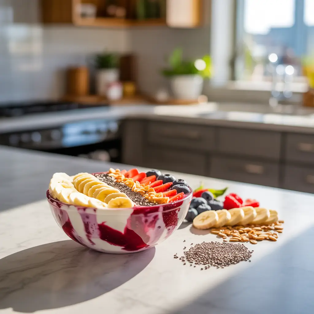 yogurt in a bowl