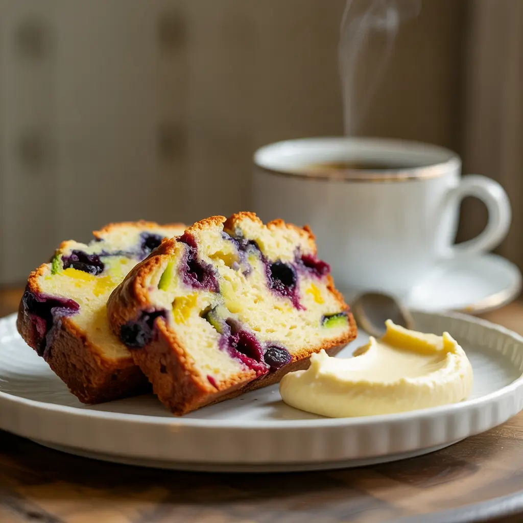 best lemon blueberry zucchini bread