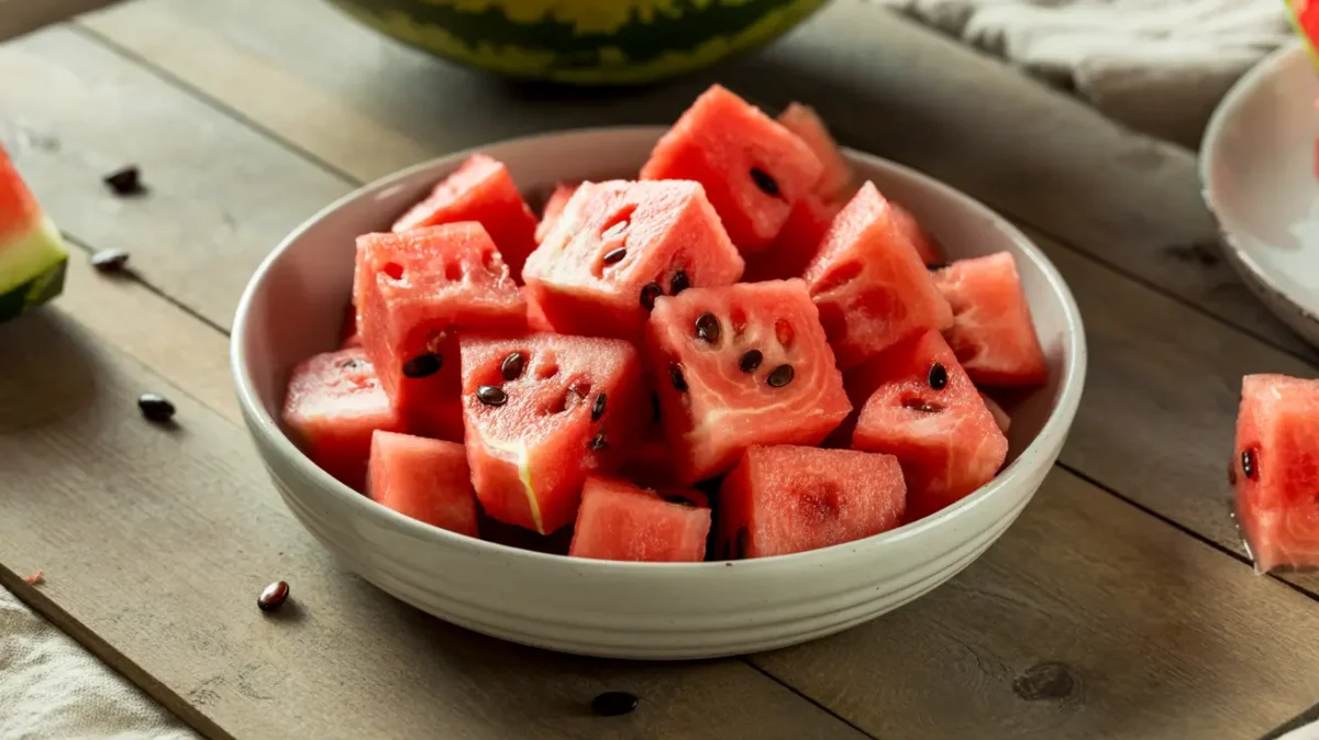 Watermelon ketogenic diet fresh cubes
