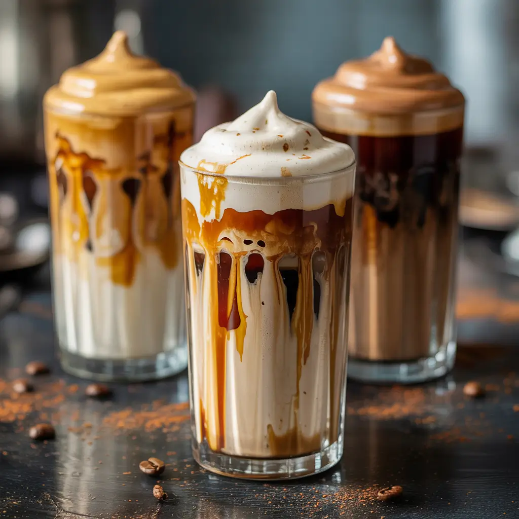 Flavored protein cold foam copycat variations