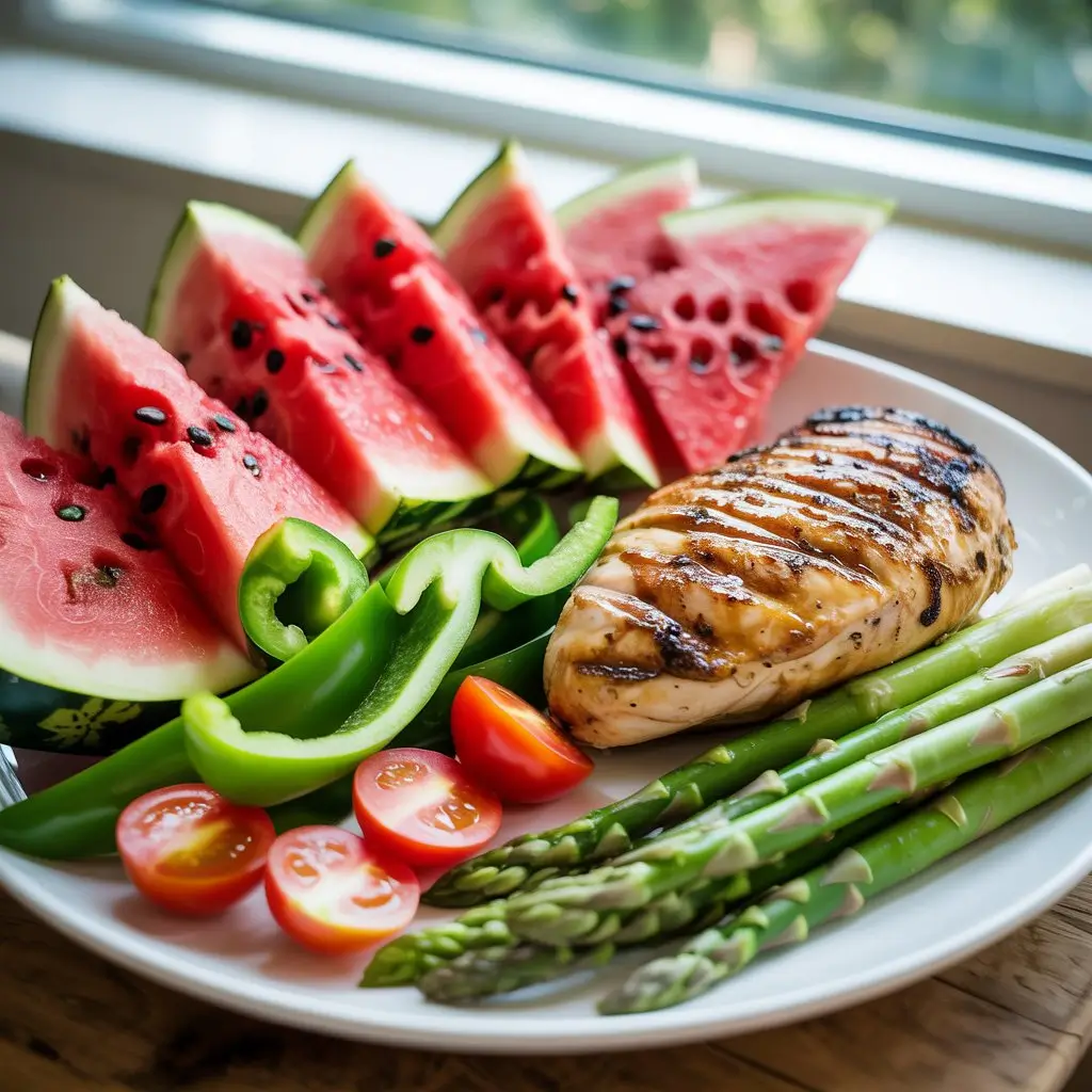 7 day watermelon diet meal plan with balanced foods