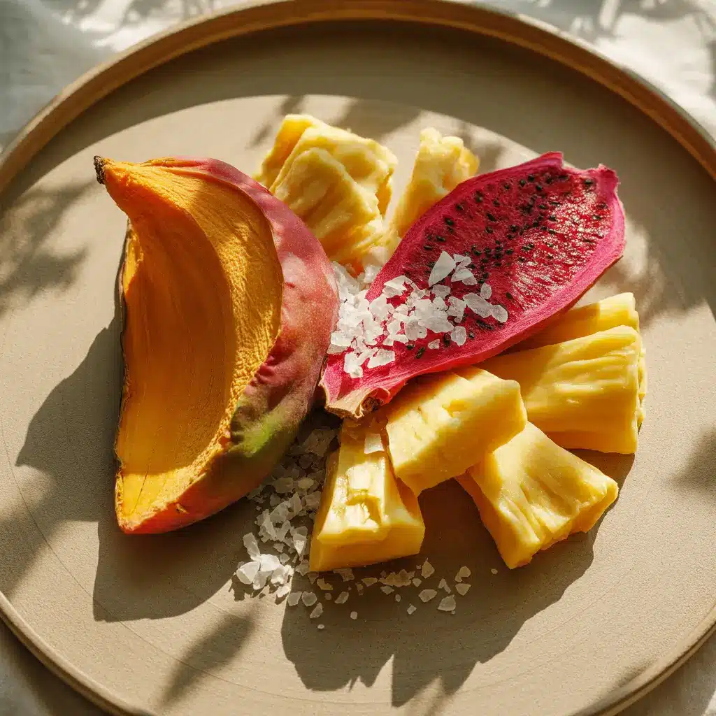 Exotic dried fruits for handheld snacking
