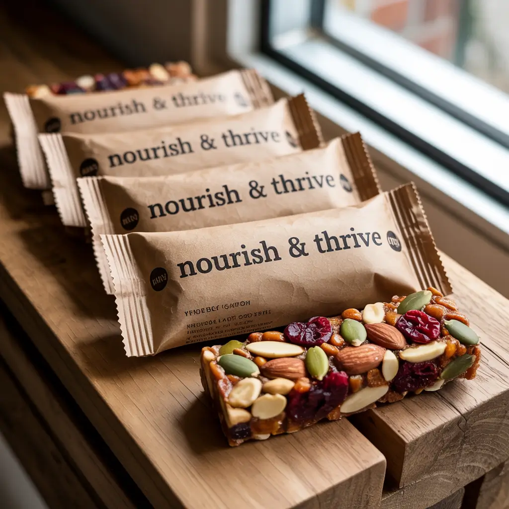 Vegan gluten-free handheld dried fruit snack bars