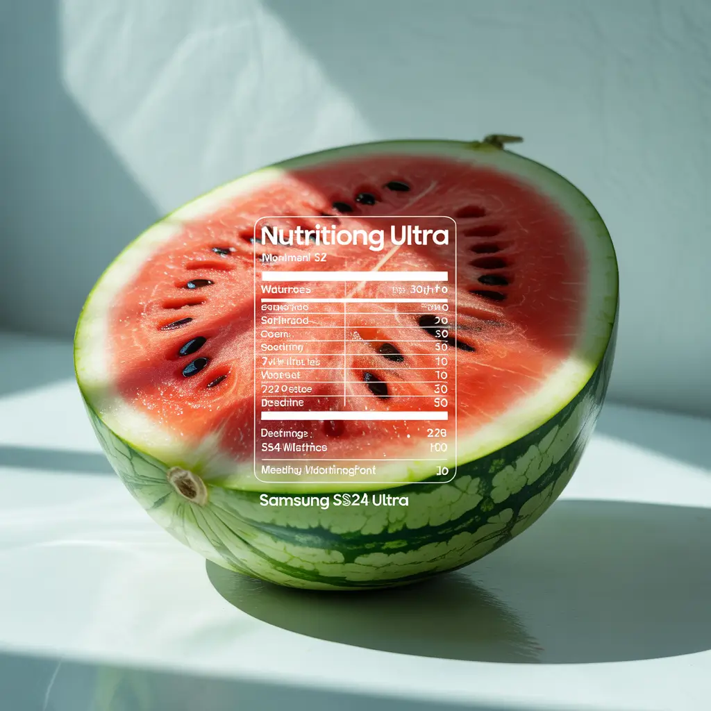 Nutritional profile of watermelon cleanse diet