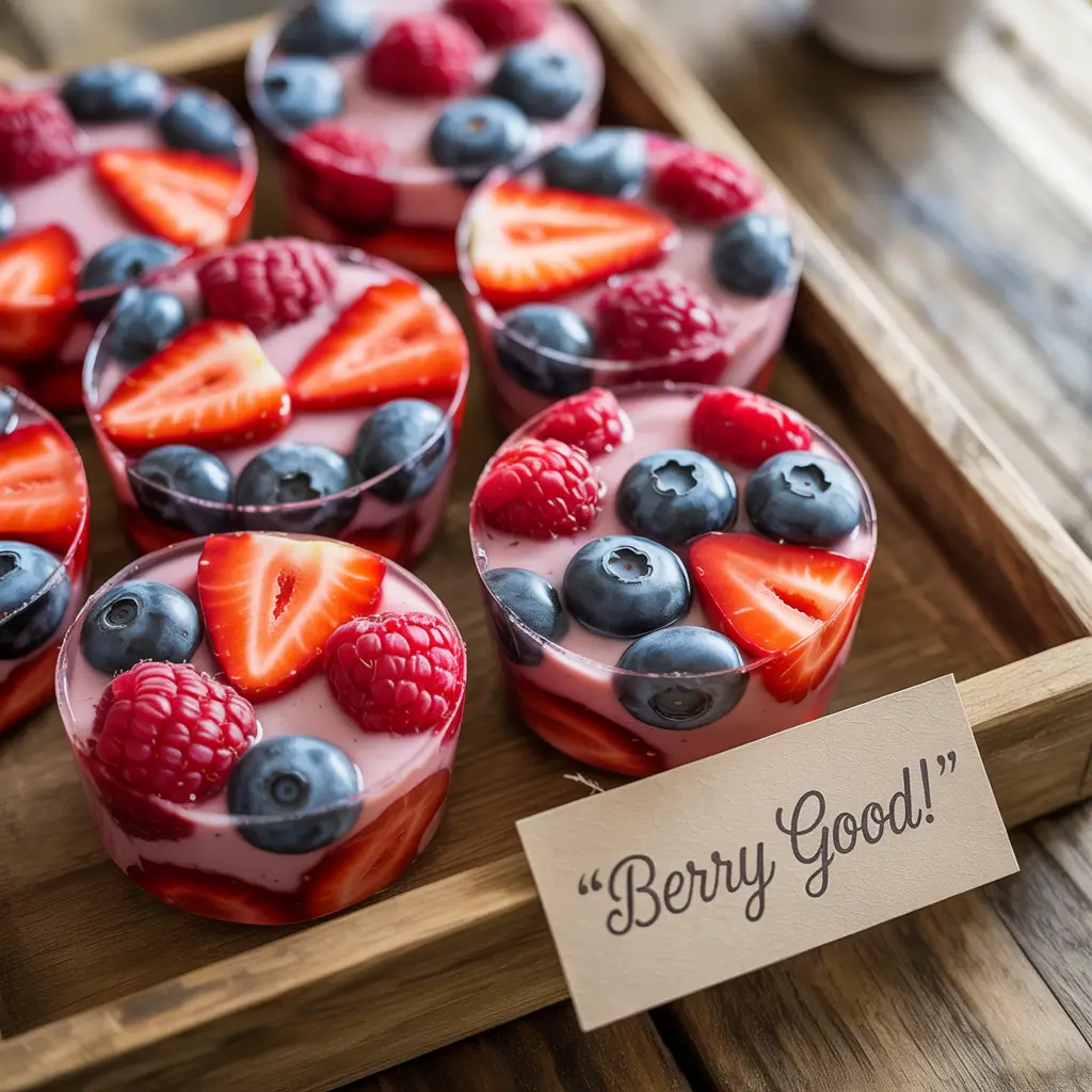 Freshly made fruit snack alternatives with real fruit.