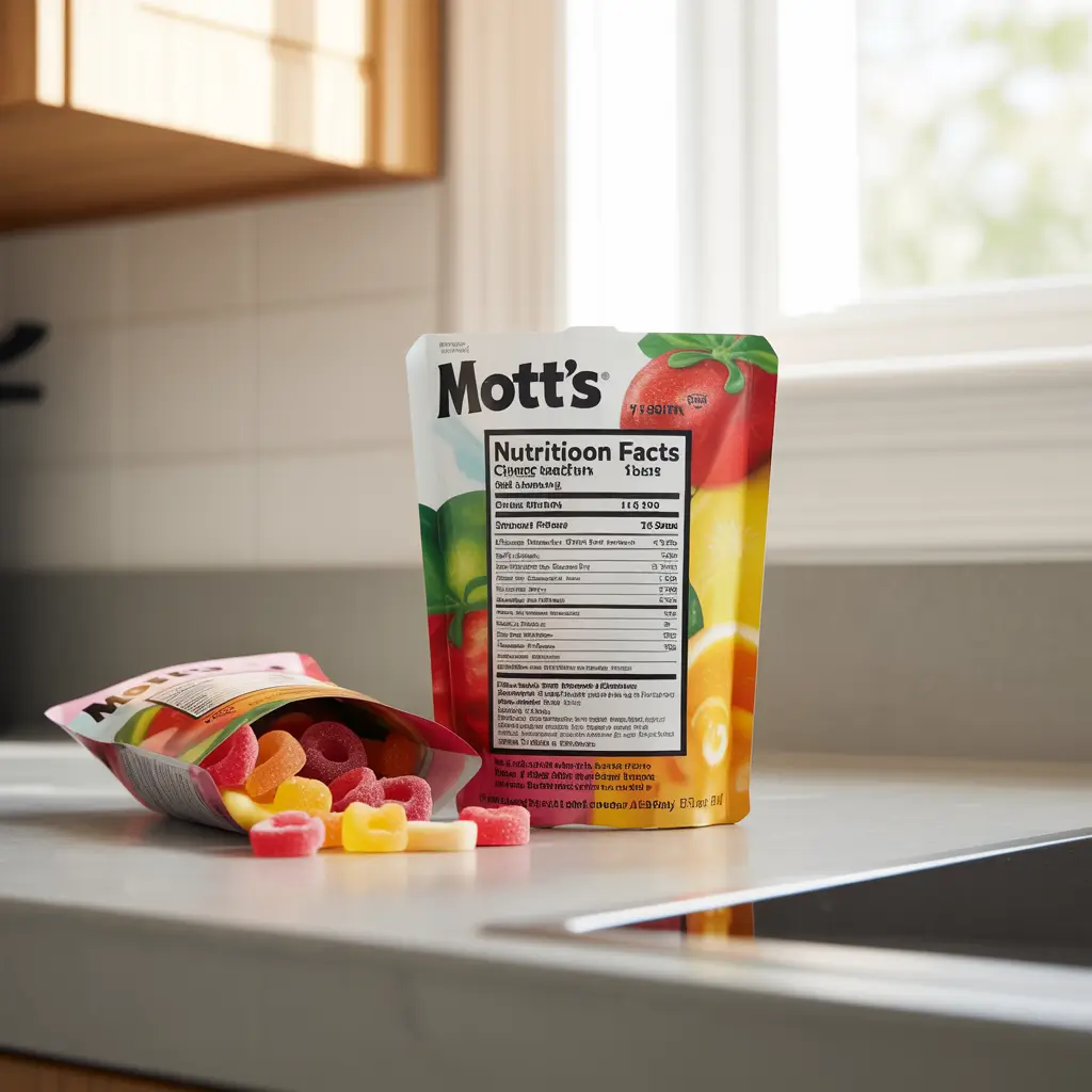 Mott fruit snack