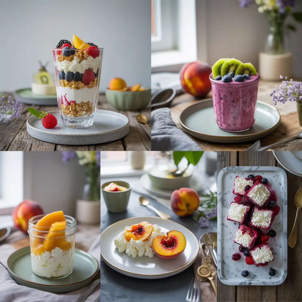 creative ways to enjoy fruit with cottage cheese bowls
