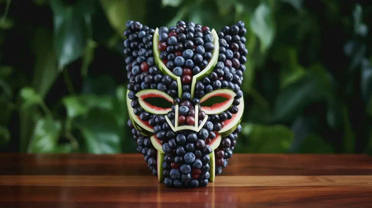 Black Panther fruit snacks inspired by Wakanda