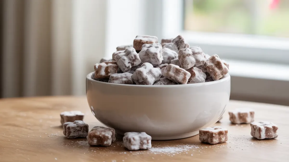 Protein Packed Puppy Chow healthy high-protein snack recipe
