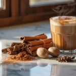 spice in pumpkin spice latte blend with cinnamon nutmeg and clove
