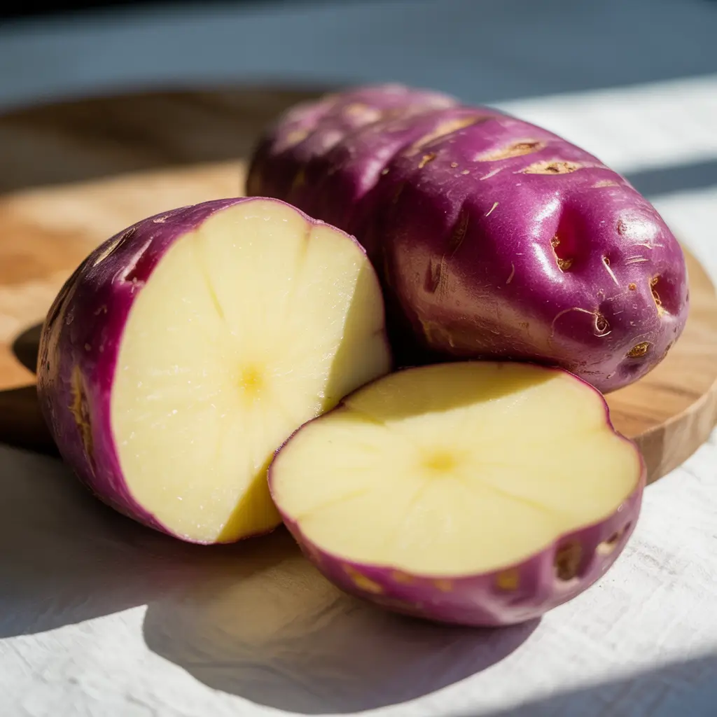 why purple majesty potatoes lose color