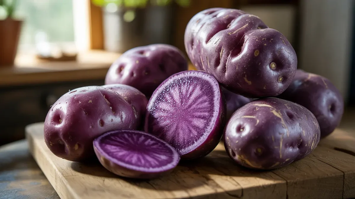 Purple Majesty potato variety