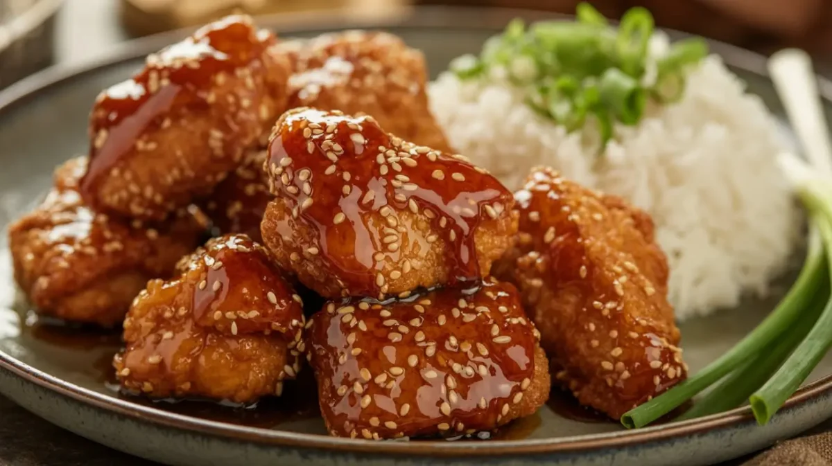 Crispy Honey Sesame Chicken